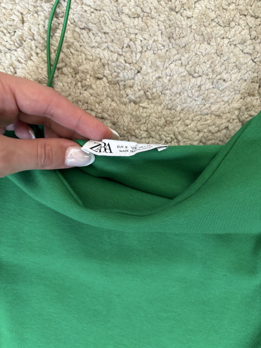 Zara Kleider: Tubino verde Zara – Neu (gemäss Beschreibung) aus Pregassona von katypustovarov 2