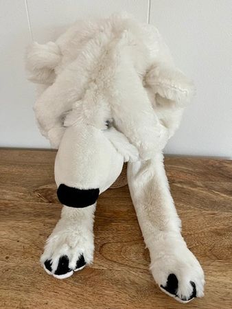 Eisbärenmütze für Fasnacht