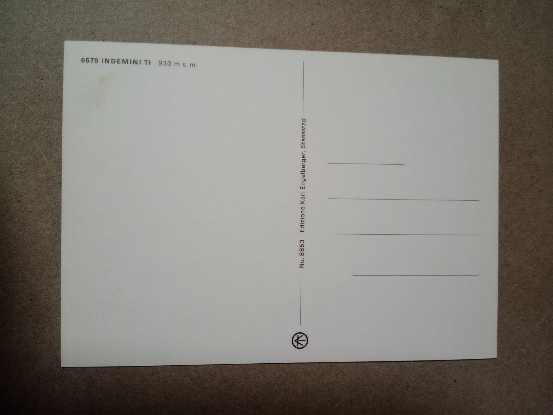 Cartoline postali: Ak Indemini Tessin mehrbildrig – Usato da Küttigen venduto da Melisch1000 1