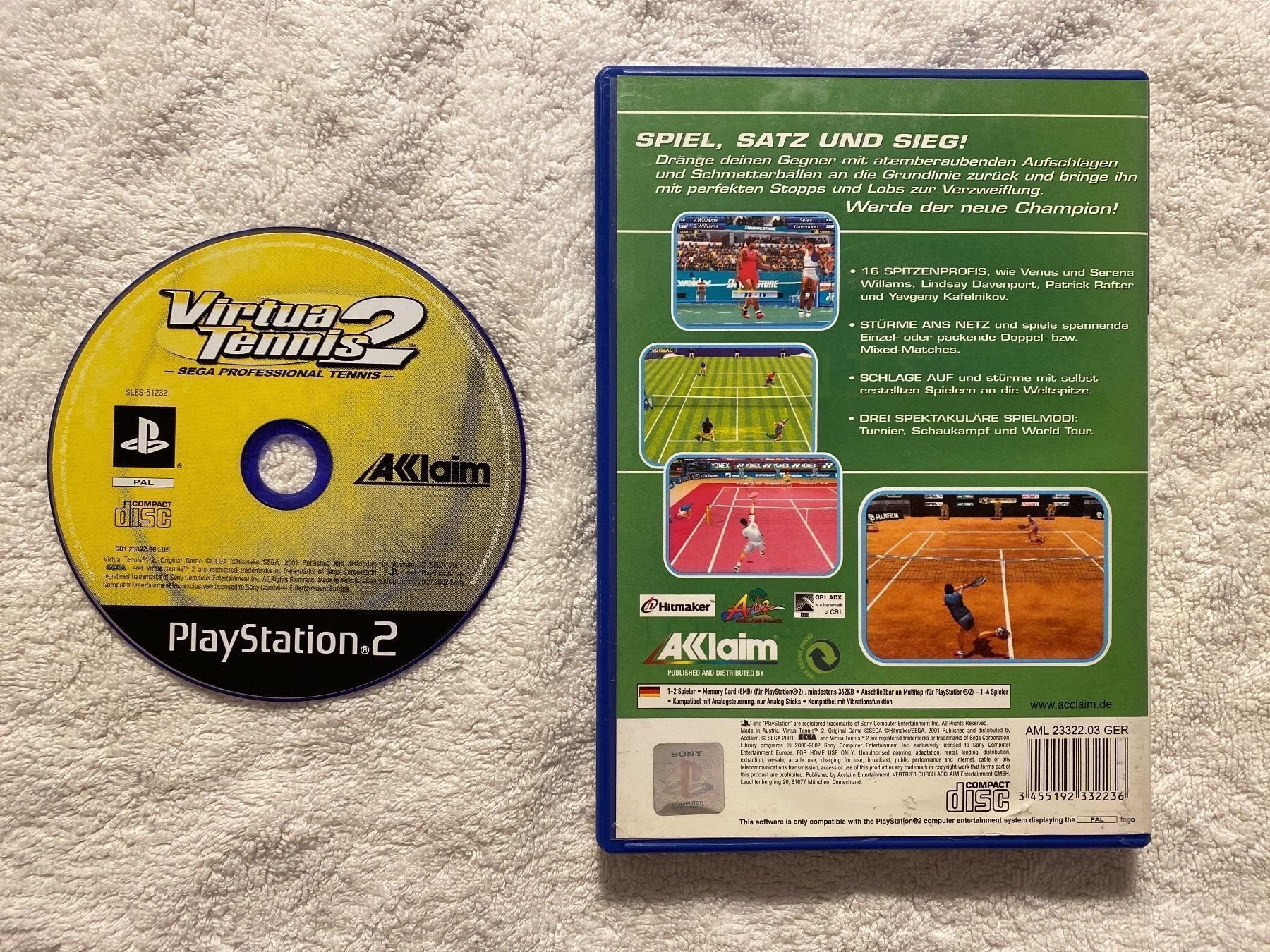 Sony Giochi: Virtua Tennis 2 PS2 – Usato da Reichenbach i. K. venduto da Daniel840 1