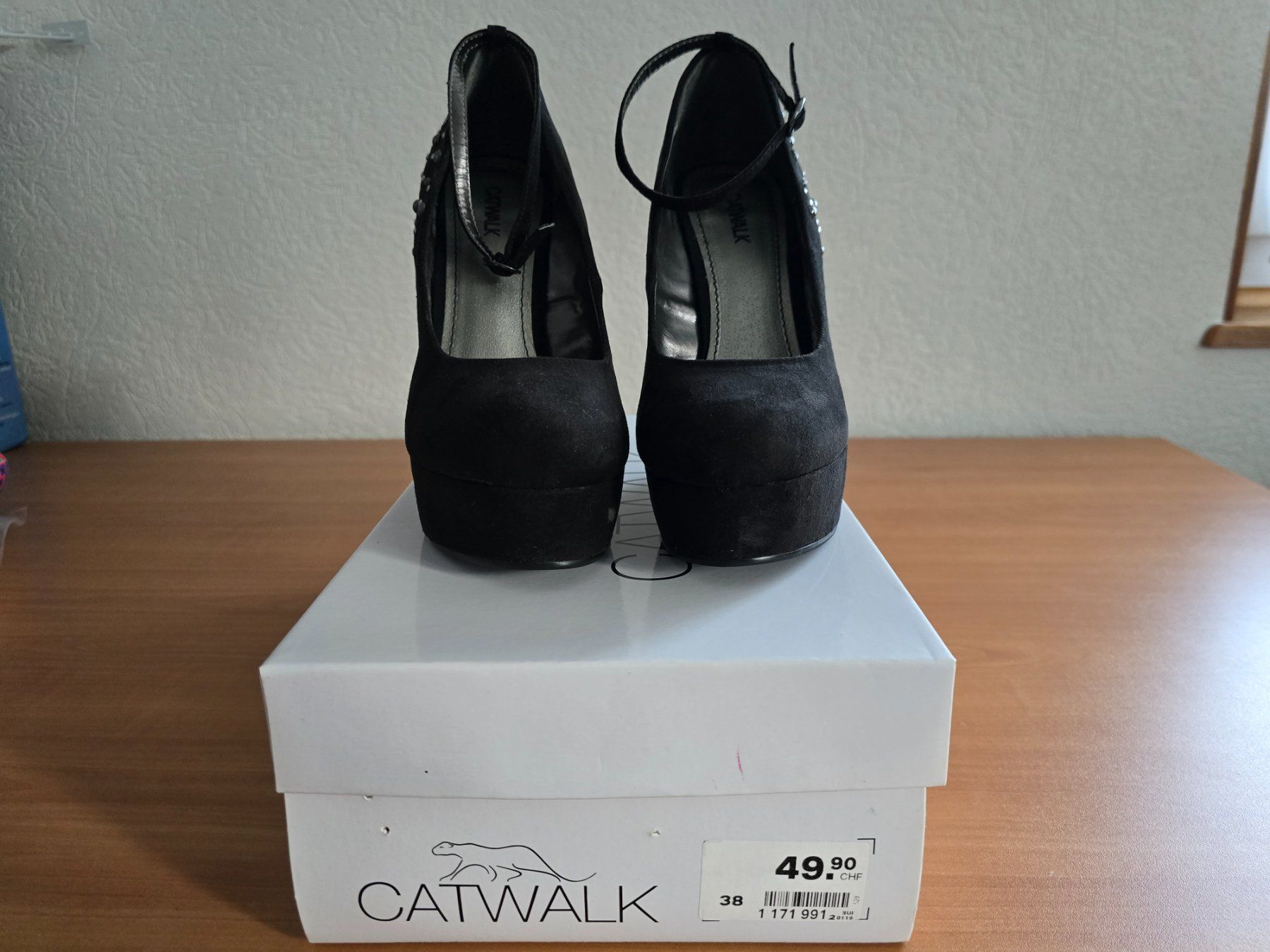 Scarpe da donna: Chaussures plate-forme T-38 Neuve – Nuovo e nell'imballaggio originale da Les Verrières venduto da kitel79 1