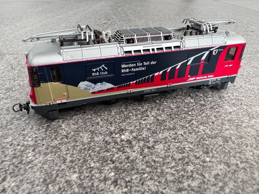 Bemo Modelleisenbahnen: Bemo 1258 181 RhB Ge 4/4 II 620 Zernez RhB Club H0m Elok – Gebraucht aus Basel von szbdsfrjs 3