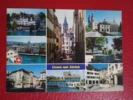 AK Zürich Stadt mehrbildrig 90er Jahre