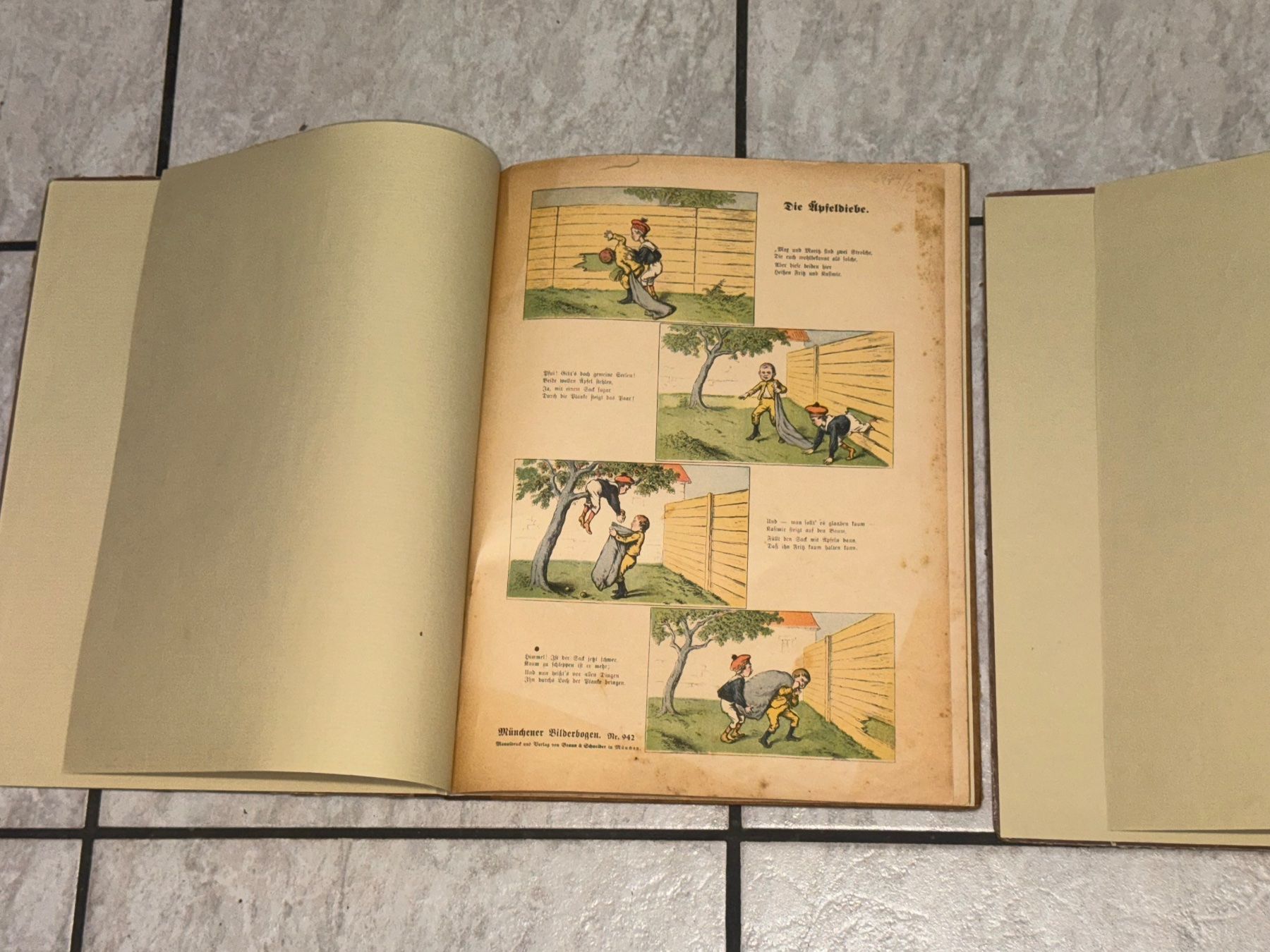 Libri: 2 Alte Bücher- Die lustigsten Münchner Bilderbogen. – Usato da Kaiseraugst venduto da Drasa 3