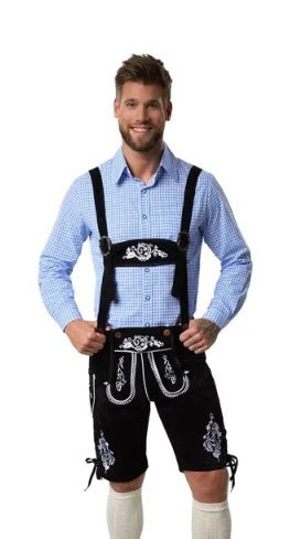 Costumi: Lederhosen XXL – Nuovo e nell'imballaggio originale da Aarwangen venduto da to-hirschi