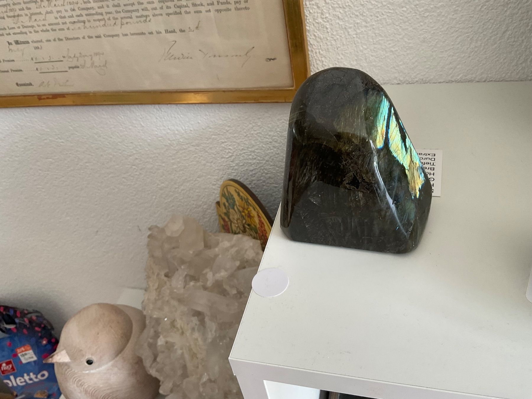 Minerali & Pietre curative: Wunderschoener Labradorit Handschmeichler, Edelstein! – Nuovo (secondo la descrizione) da Gibswil venduto da MineralienJRS 3