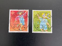 1989: Europamarken; Ersttag Vollstempel BEX