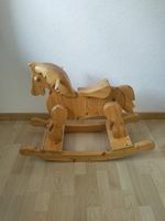 Handgefertigtes Holz Schaukelpferd neuwertig 