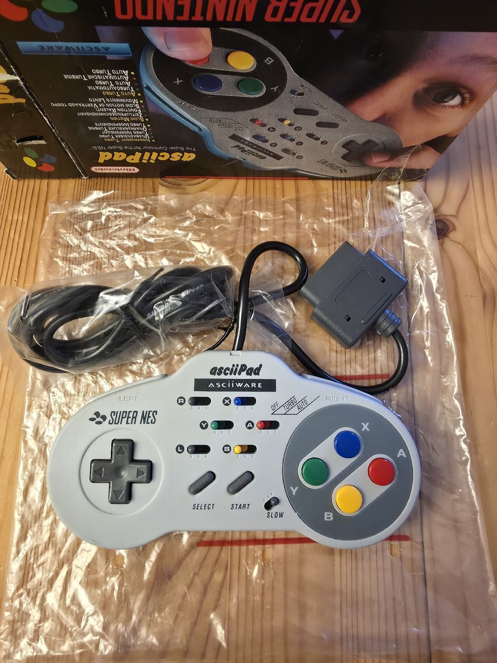 Nintendo Controller: Super Nintendo asciipad ungebraucht – Nuovo e nell'imballaggio originale da Schlattingen venduto da JG1234 2
