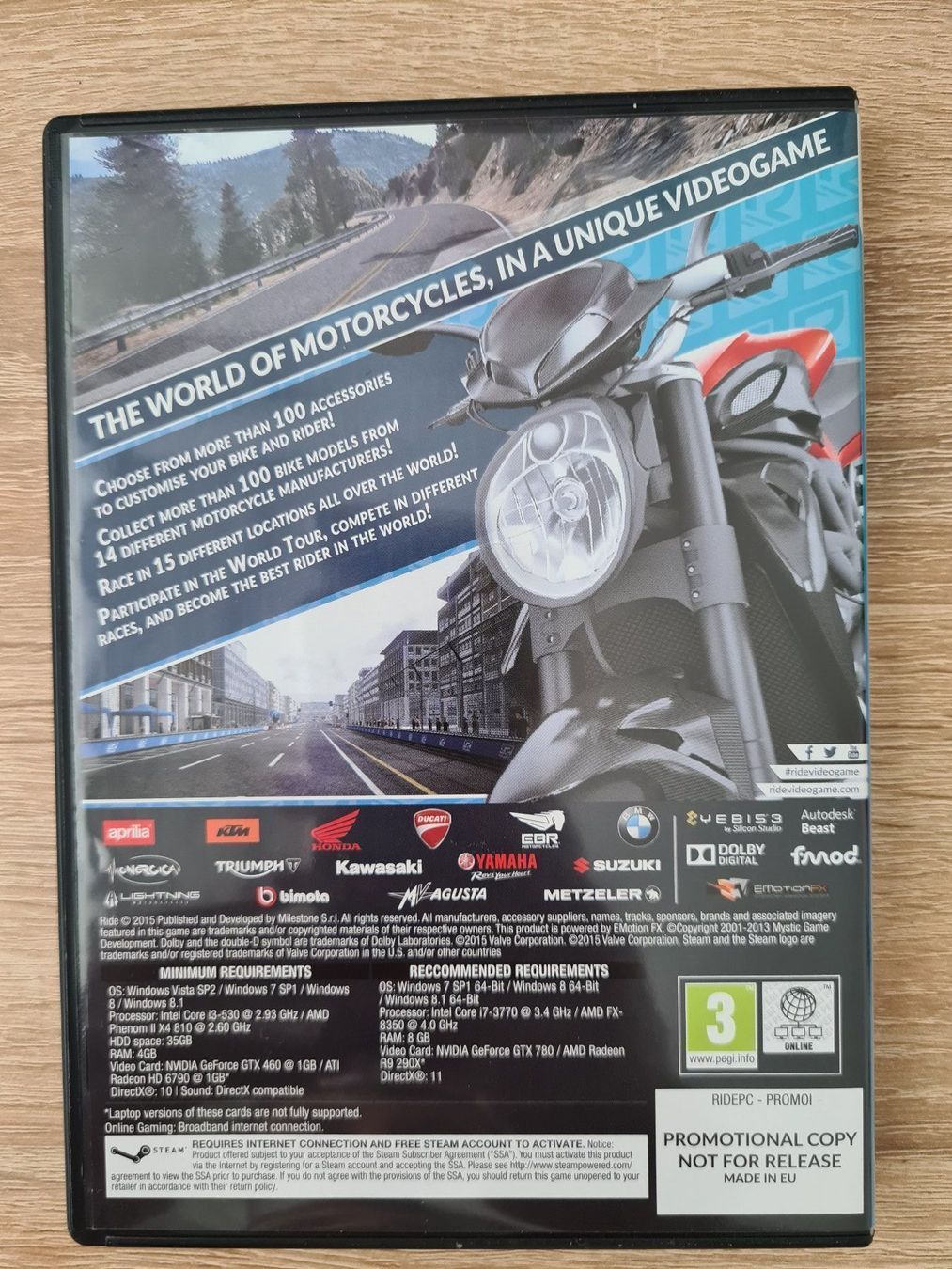 Spiele: Ride (2 Disk) - PC – Gebraucht aus Carouge GE von Franllo 1