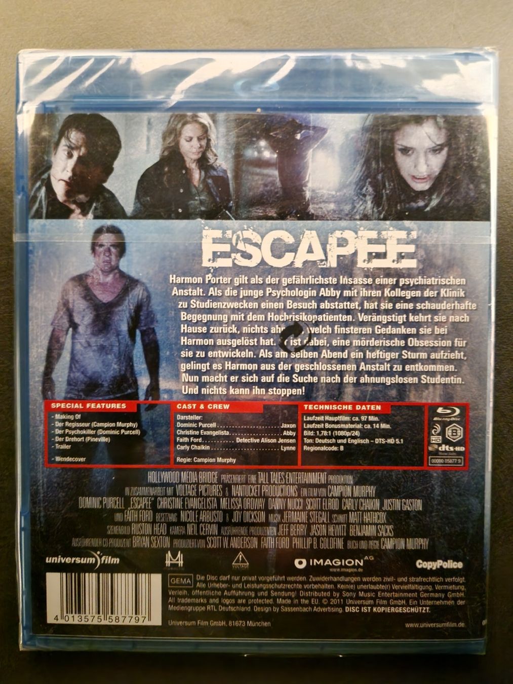 Alle DVDs: Escapee, bluray, Horrorfilm – Neu und originalverpackt aus Thayngen von Lan222 1