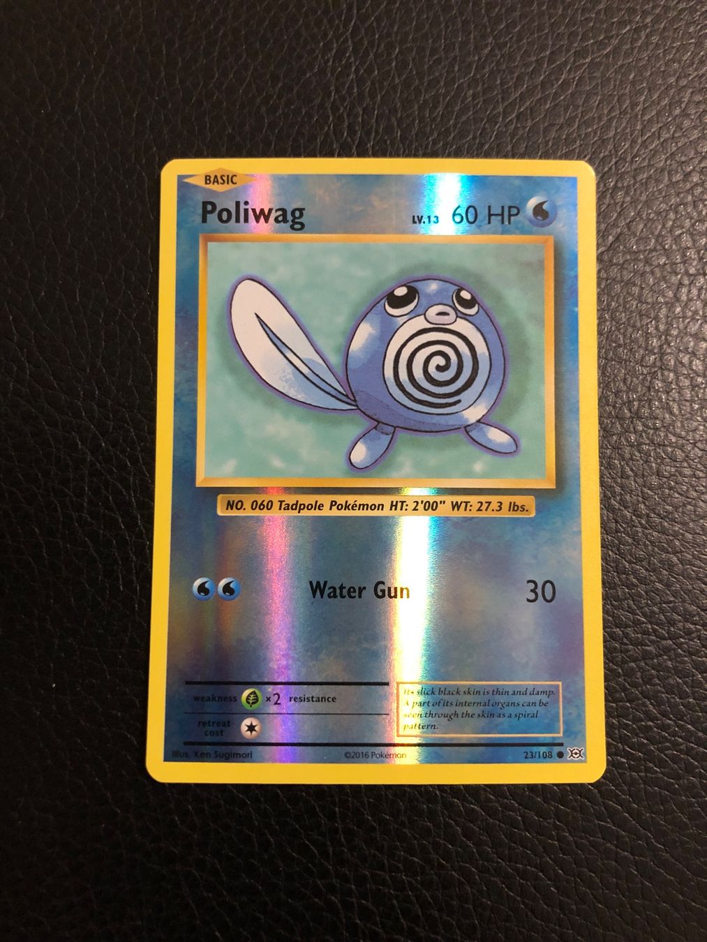 Pokémon Carte collezionabili: Evolutions Poliwag reverse 23/108 NM Ab 1 – Usato da Paradiso venduto da Pkmn10