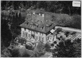Flugaufnahme Villa Arkadia Zürich 8