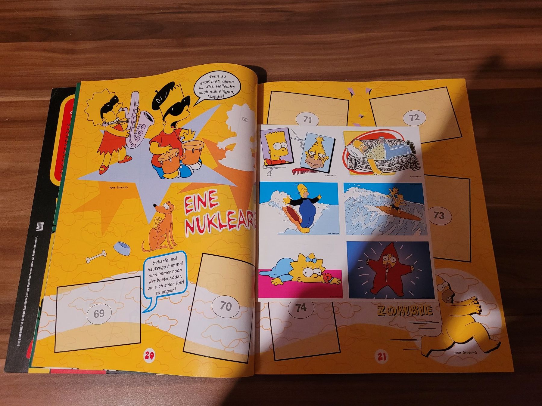 BD: The Simpsons - Springfield Sticker Kollecktion III – D'occasion à Beinwil (Freiamt) par Tourigny 1