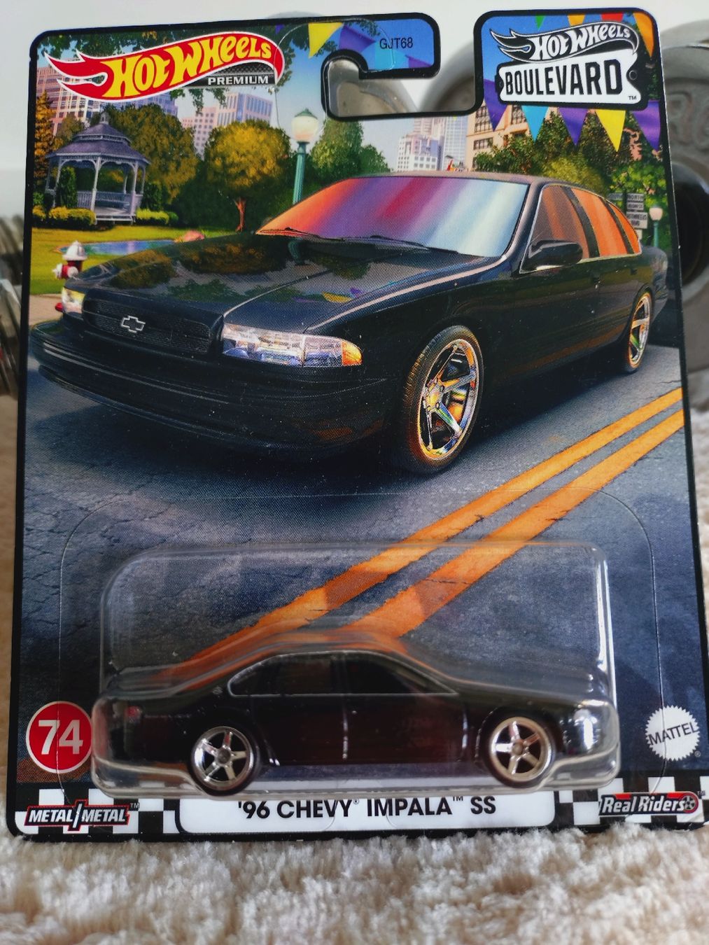 Hot Wheels Voitures modèles: Hot Wheels Premium Chevy Impala SS – Neuf avec emballage d'origine à Zürich par DiecastDude