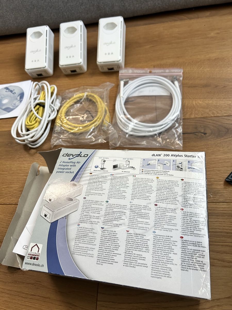 Devolo Unità & Adattatore: Devolo dLAN 200 AVplus Starter Kit - Top Zustand! – Usato da Pratteln venduto da andi1977 1