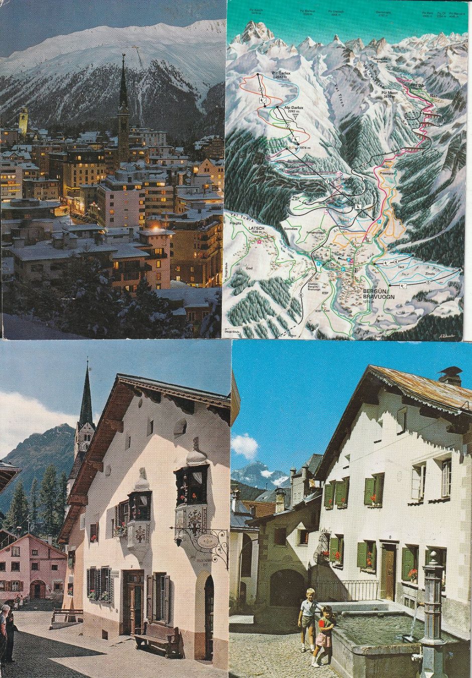 Ansichtskarten: 50 Diverse karten Graubünden – Gebraucht aus Lumbrein von made02 6