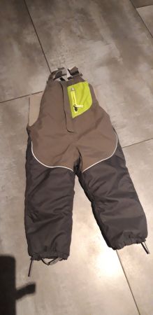 Jako-O Skihose gefüttert grau grün