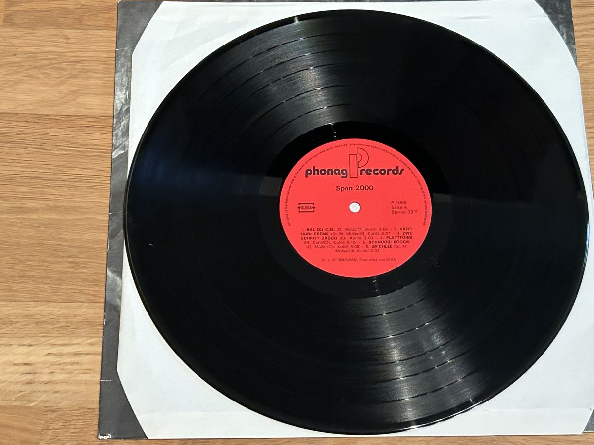 Schallplatten: Span. 1990. Span 2000 and the Thunderhorns – Gebraucht aus Faulensee von Mizuno06 2