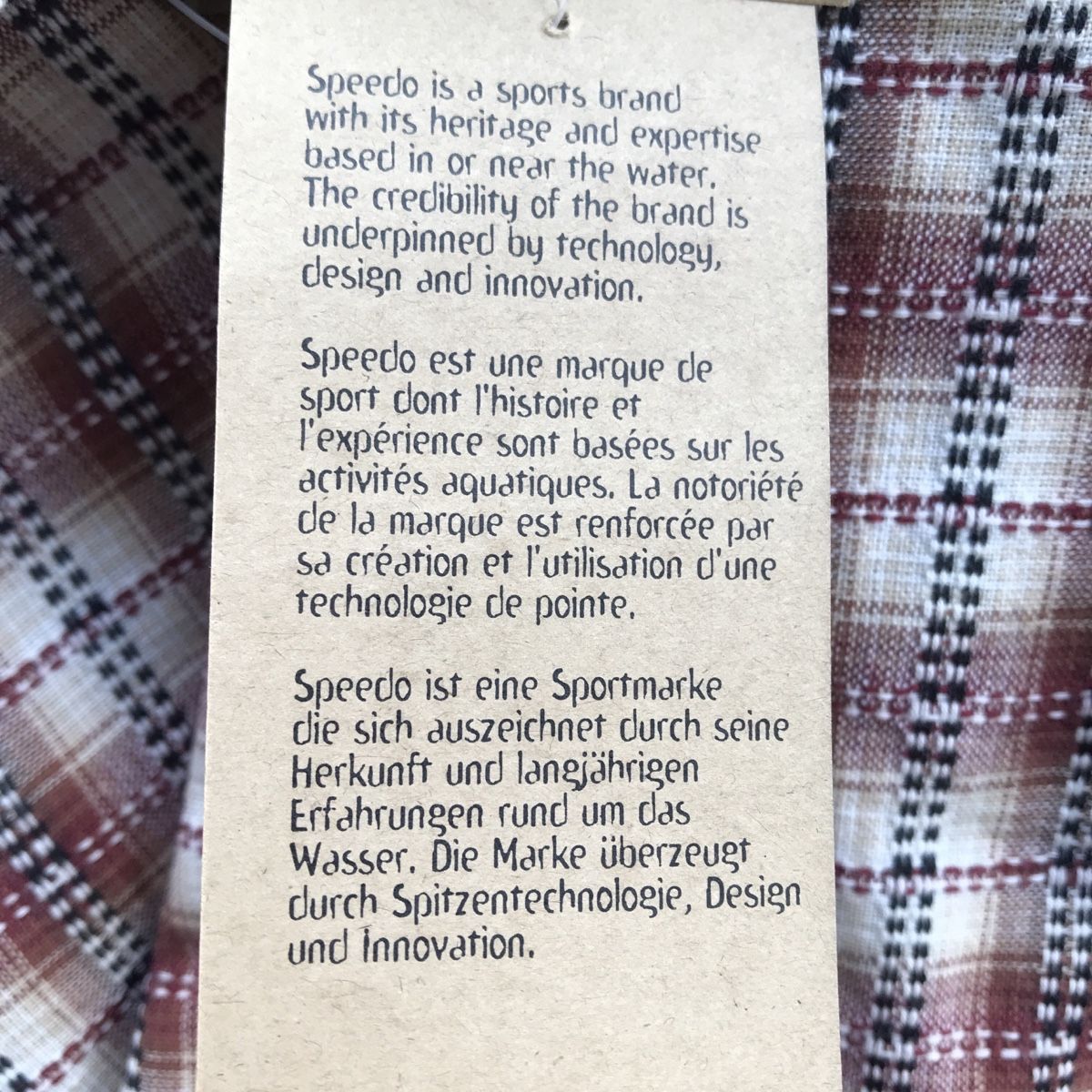Camicette: Speedo Damen Hemdbluse kariert, rot, Gr. 40 M – Nuovo e nell'imballaggio originale da Ebnat-Kappel venduto da Molton 6