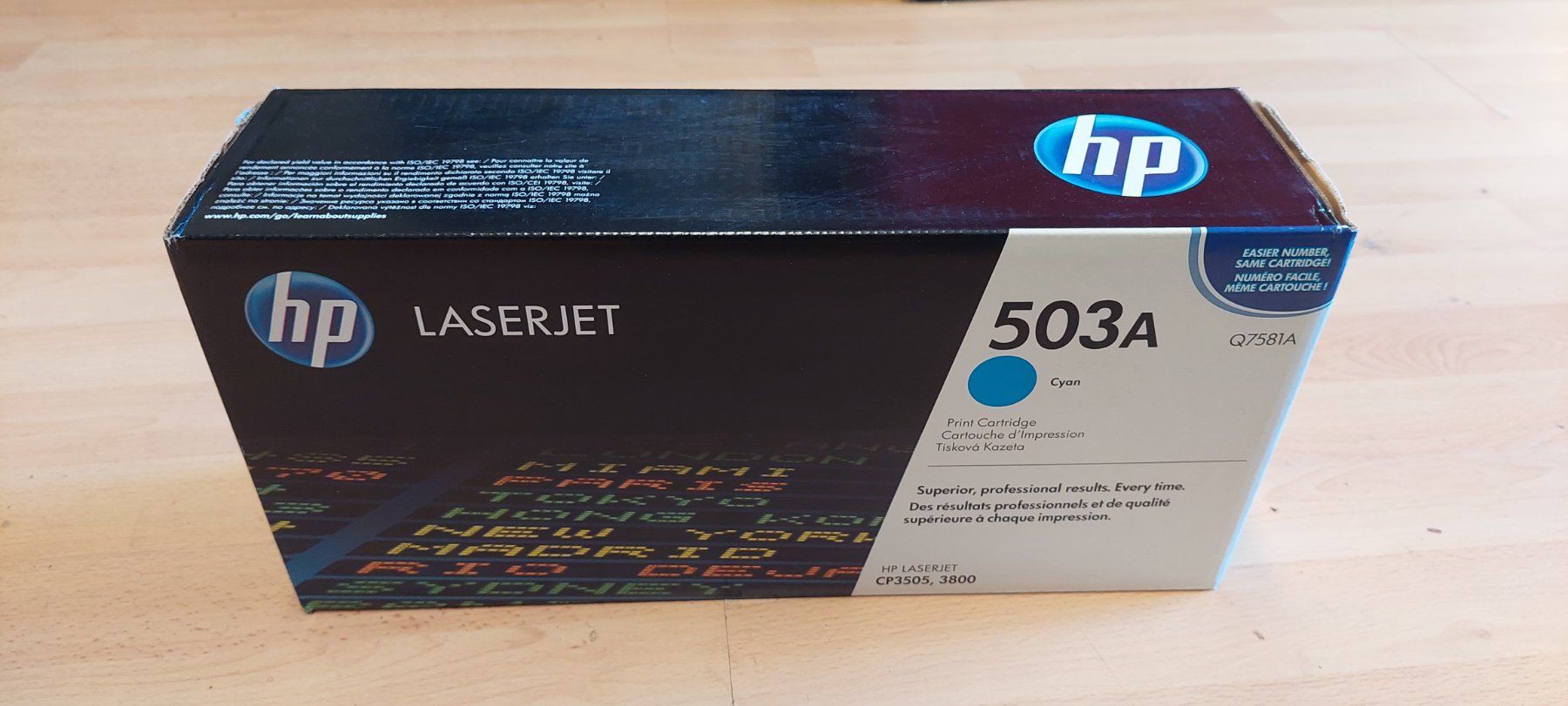 Hewlett Packard Cartucce per stampanti & toner: Original HP Toner-Modul Q7581A  -  503A Cyan – Nuovo e nell'imballaggio originale da Ipsach venduto da Kok5 1