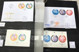 Sammlung 1 Sondermarken 1997-2000 Briefe, Serien, Blöcke ET