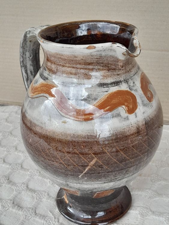 Keramik HenkelVase def. gemarkt Linck? Kaufen auf Ricardo