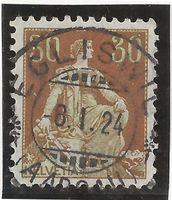 EGLISWIL 08.01.24 auf Zu#110 Mi#104x Volltreffer [5A6]