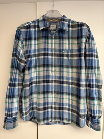 Camel Active Hemd XL, blau grün kariert, Top Zustand