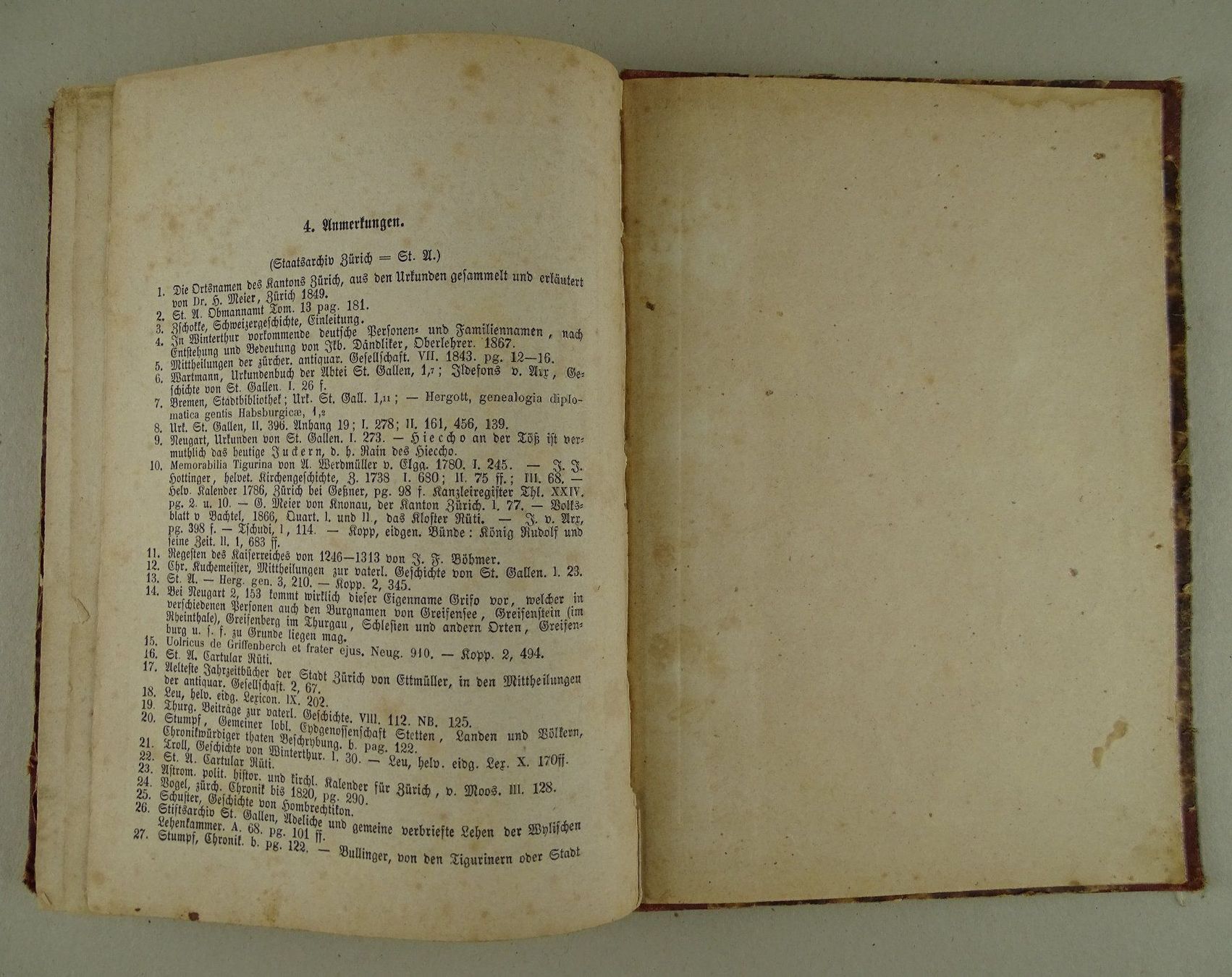 Libri: KIRCHGEMEINDE BÄRETSWIL, 1870, MIT LITHO – Usato da Grüningen venduto da Kartensammler 4