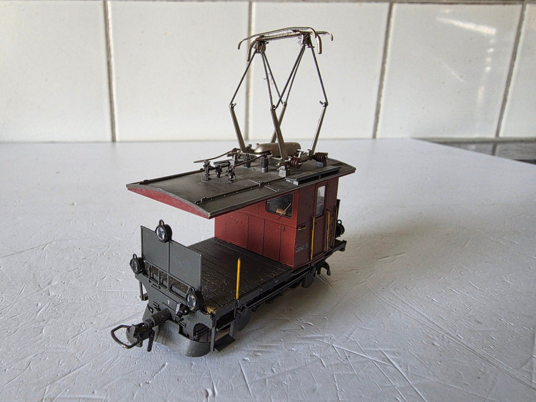 Bemo Modellini di ferrovie: E-Lok RhB Te 2/2, Lok-Nr. 73 – Usato da Seuzach venduto da Loeckeli01