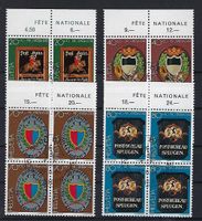 1981  Pro Patria Viererblocks 14957