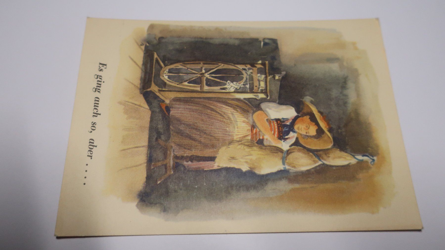 Cartoline postali: Es ging auch so, aber ... Brown Boveri Basel 1949 – Usato da Cormoret venduto da Pascalll2001 1