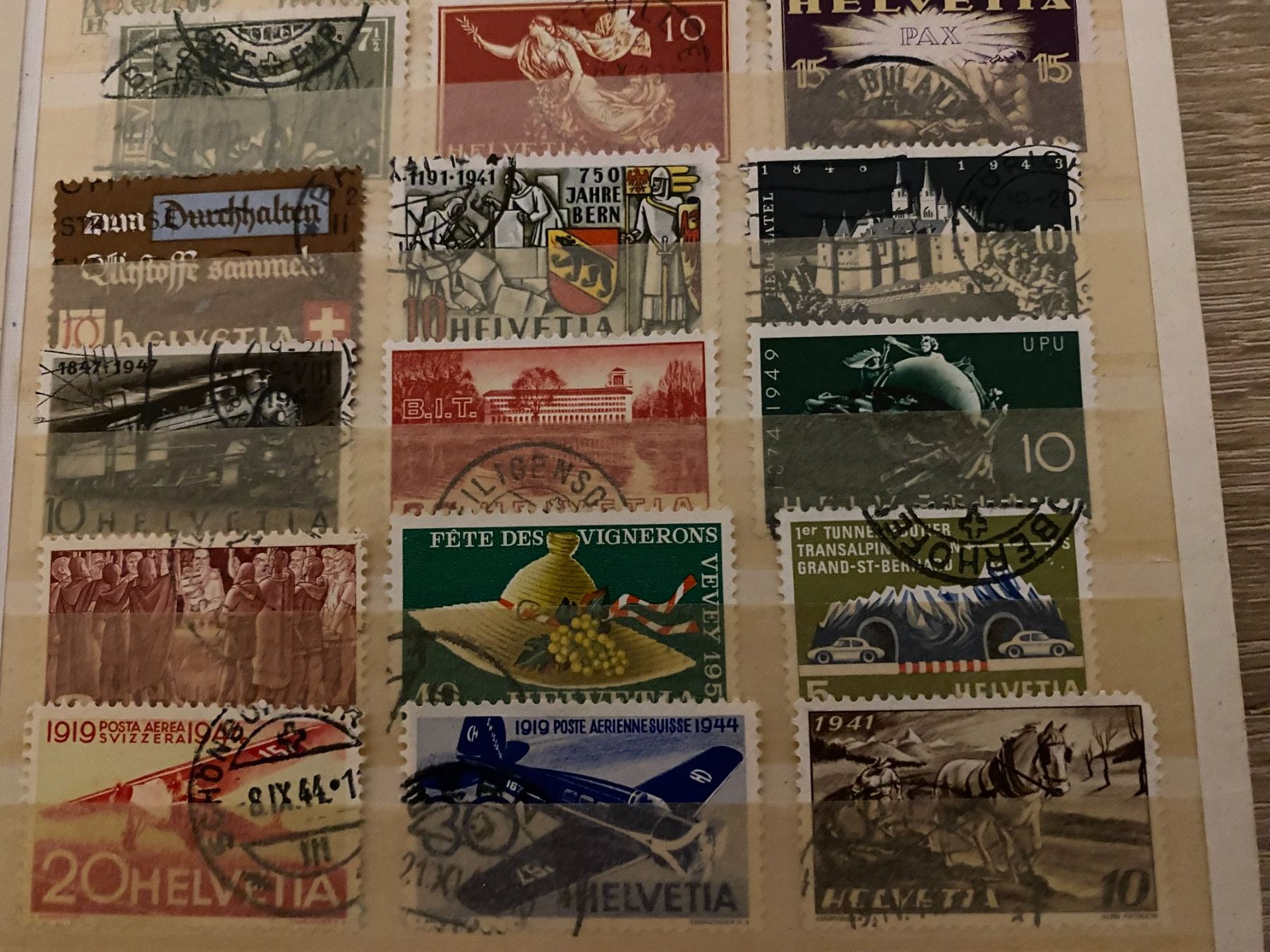 Tutti i francobolli: verschiedene briefmarke – Usato da matten b. interlaken venduto da jfran17 4