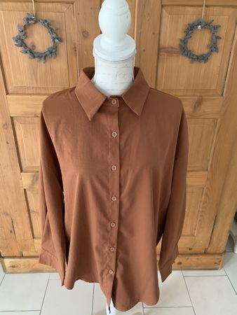 Lässige Bluse Gr. XXL/46 Neu