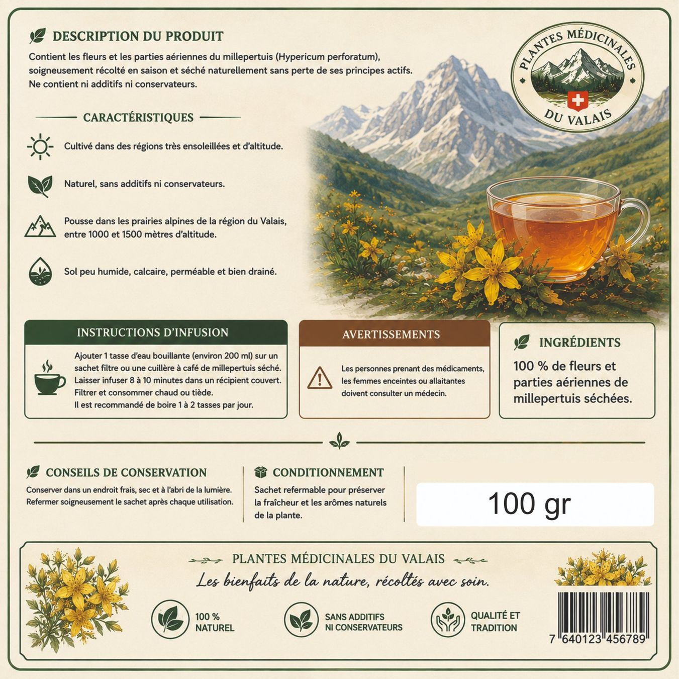 Piante & sementi: Fleur de millepertuis seché-Johanniskraut – Usato da Granges-Paccot venduto da aht_jwj9 2