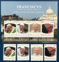 2016 Vatikan / 4.Pontifikat Jahres Papst Block 59 + Satz **