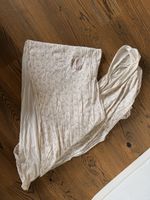 Manduca Babytragetuch beige Regenbogen Muster guter Zustand