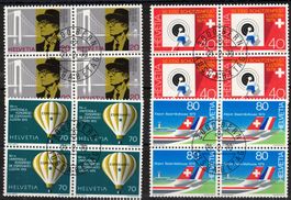 1979  Sondermarken I   4 Block    gestempelt  Ersttag