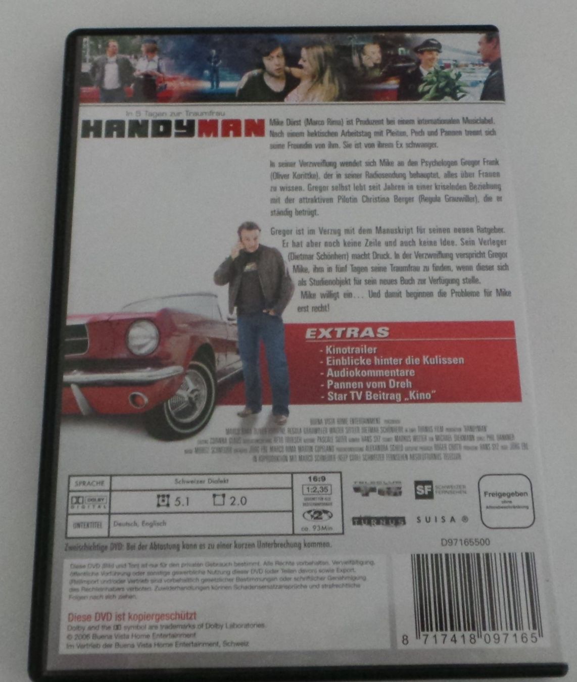 Tutti i DVDs: DVD "Handyman" mit Marco Rima – Usato da Flamatt venduto da Tattoo18 1