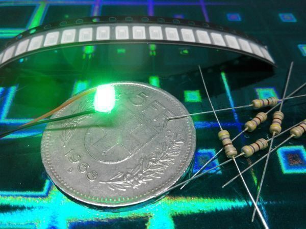 Componenti elettronici: LED-SMD 5730 grün 20Stk + Wid. – Nuovo (secondo la descrizione) da Luzern venduto da Salefactory 1