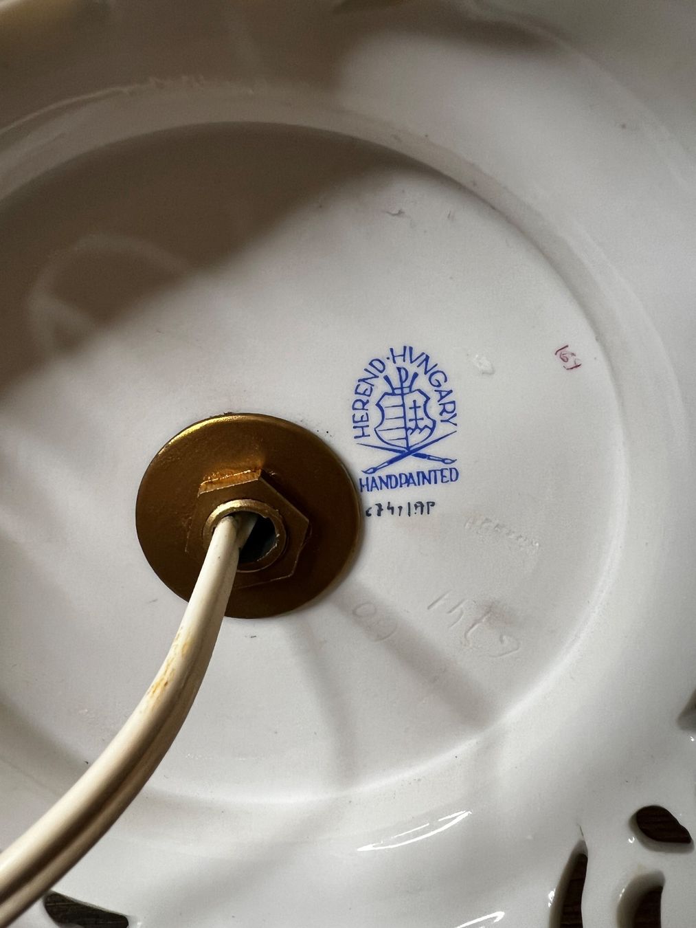 Herend Lampade: Herend Tischlampe (ohne Schirm) – Usato da Wallisellen venduto da kar_9wjc 2