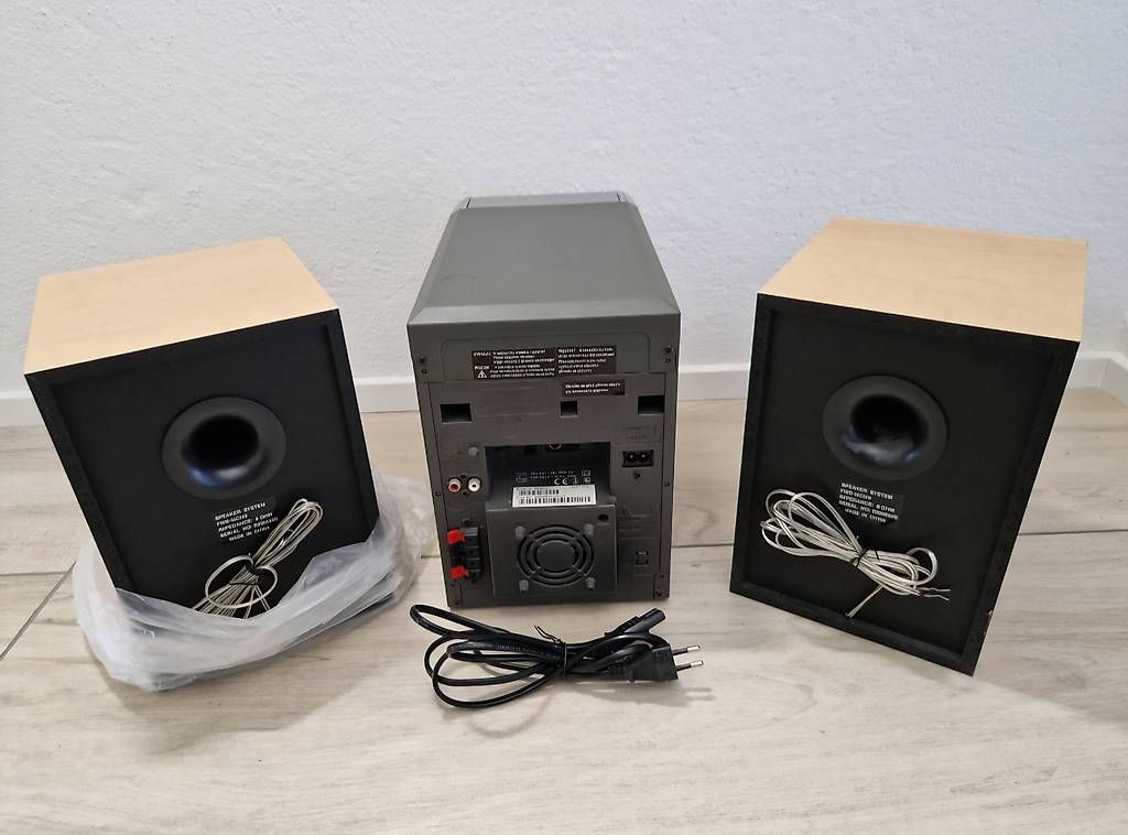 Philips Micro Hi-Fi Anlage MCM9 - CD/Radio/Kassette (Gebraucht) in ...