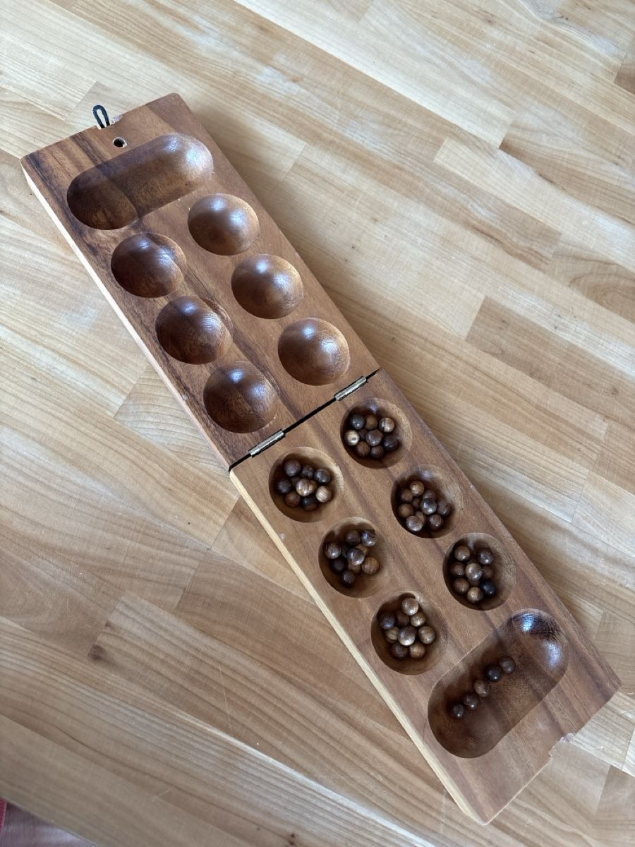 Giochi: Kalaha Spiel aus Holz – Usato da Rümlang venduto da euqinom16