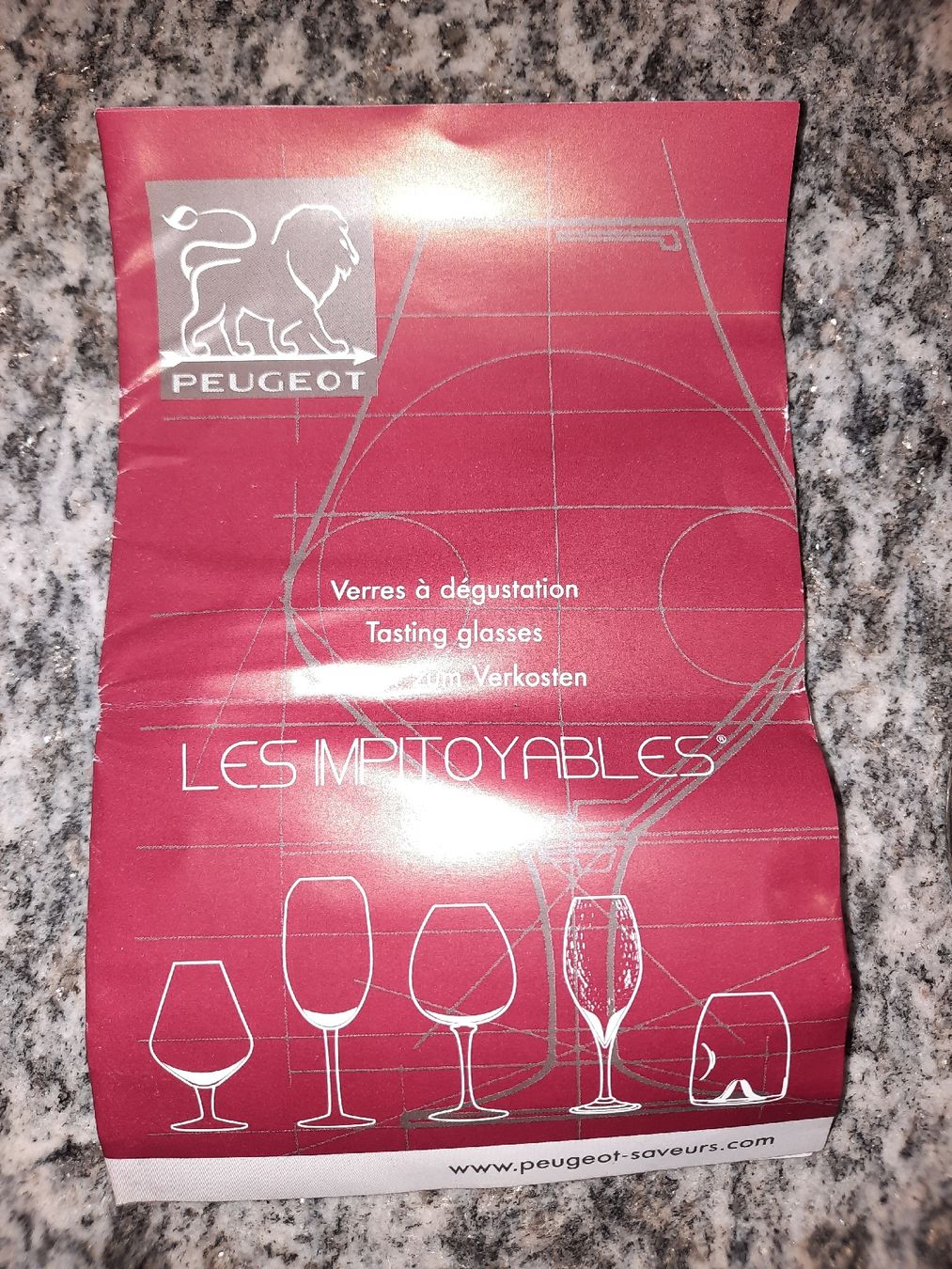 Bicchieri: PEUGEOT Le Taster bicchiere da degustazione – Nuovo (secondo la descrizione) da Biasca venduto da Old_6blh 4