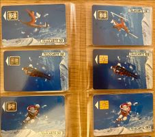 Carte téléphonique française JEUX OLYMPIQUE D'HIVER