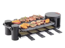 Ohmex | Raclette Ofen & Tischgrill | Steinplatte | 