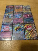 Pokemon Sammelkarten 9 x EX Karten Französisch