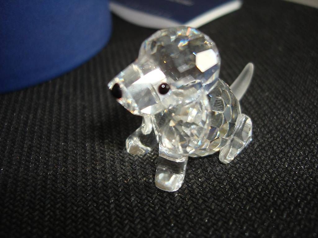 Swarovski Statuette: Swarovski Beagle sitzend 1990 – Usato da zeihen venduto da Racer-71 3