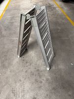 Motorrad Auffahrrampe Klappbar Alu 180x30cm